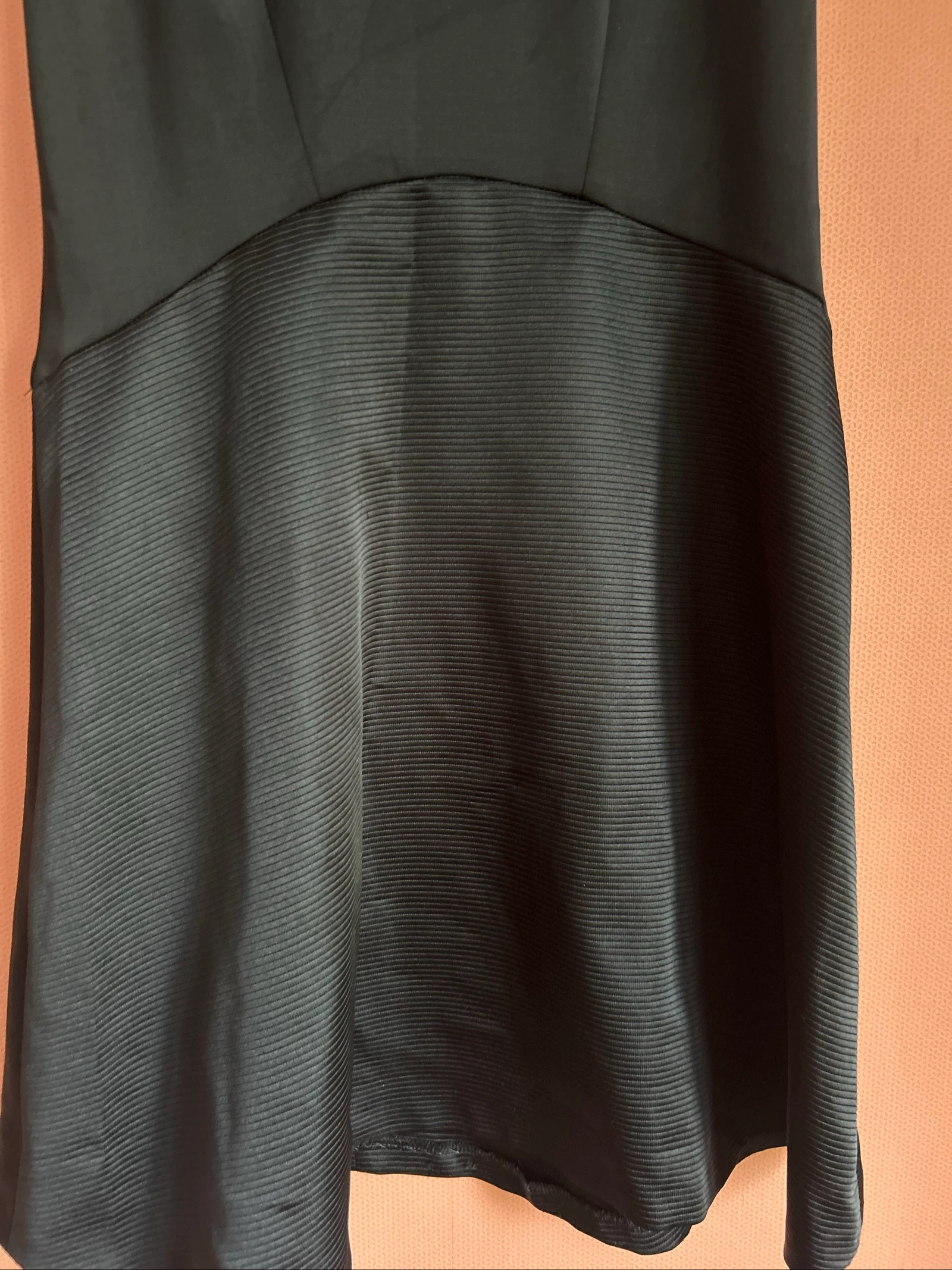Vestido corto bimaterial negro Sandro - Talla 1 (FR 36) – photo 5
